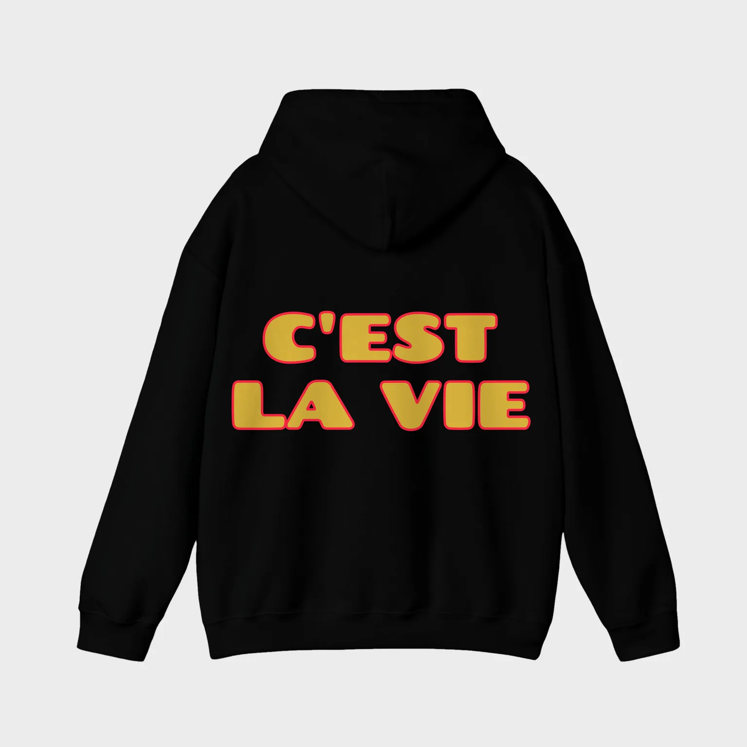 C'est la Vie — full back print
