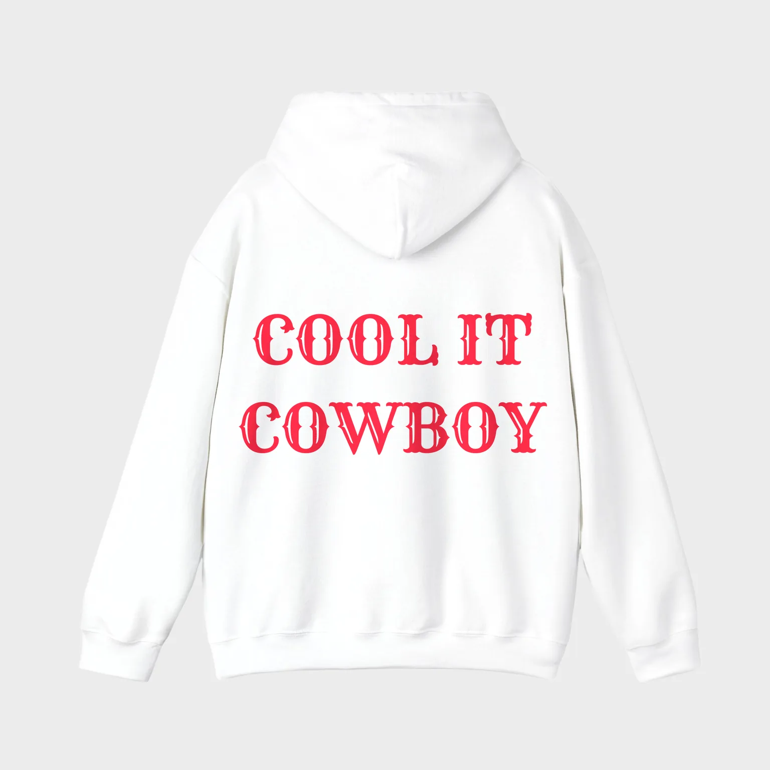 Cool It Cowboy — full back print