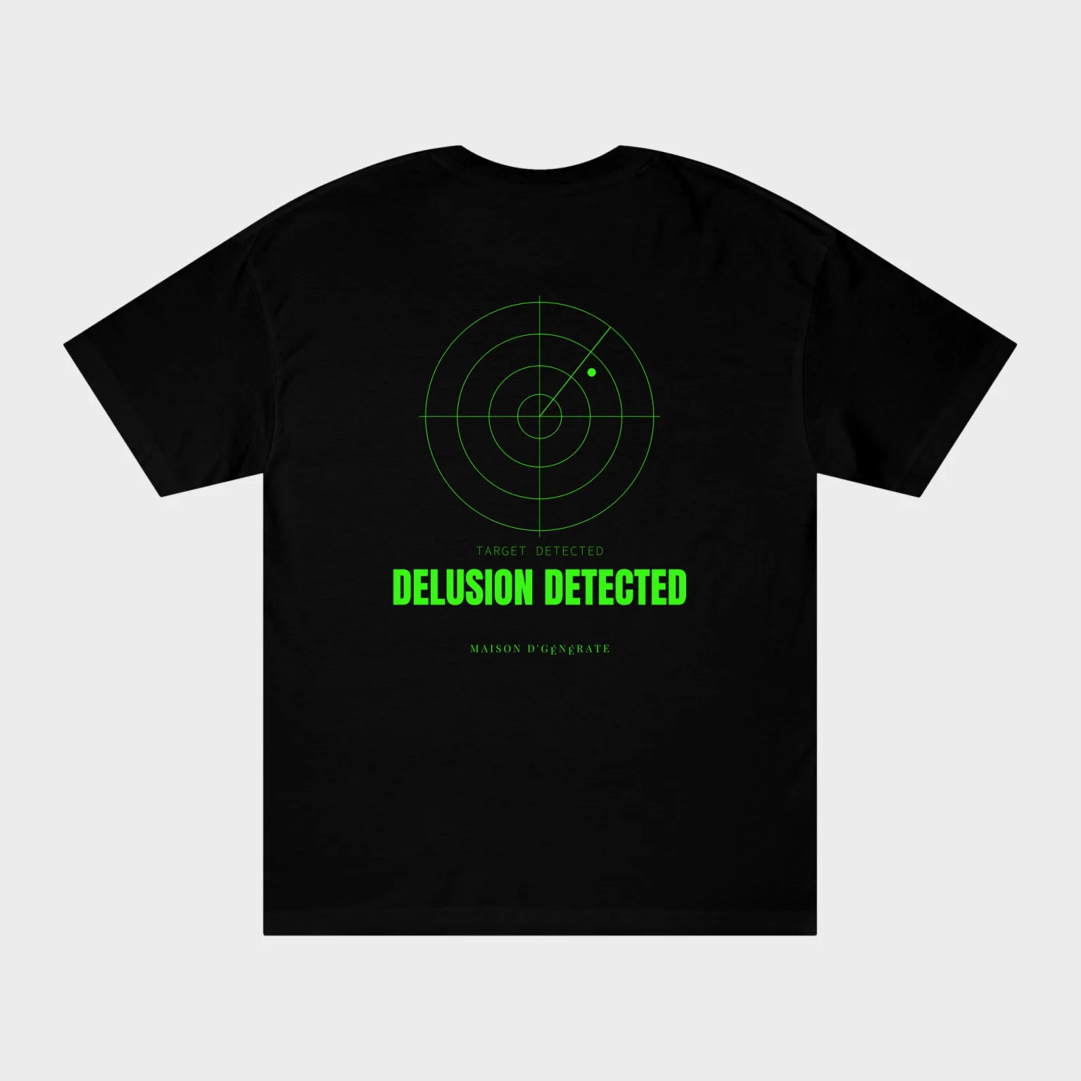 Delusion Detected — full back print