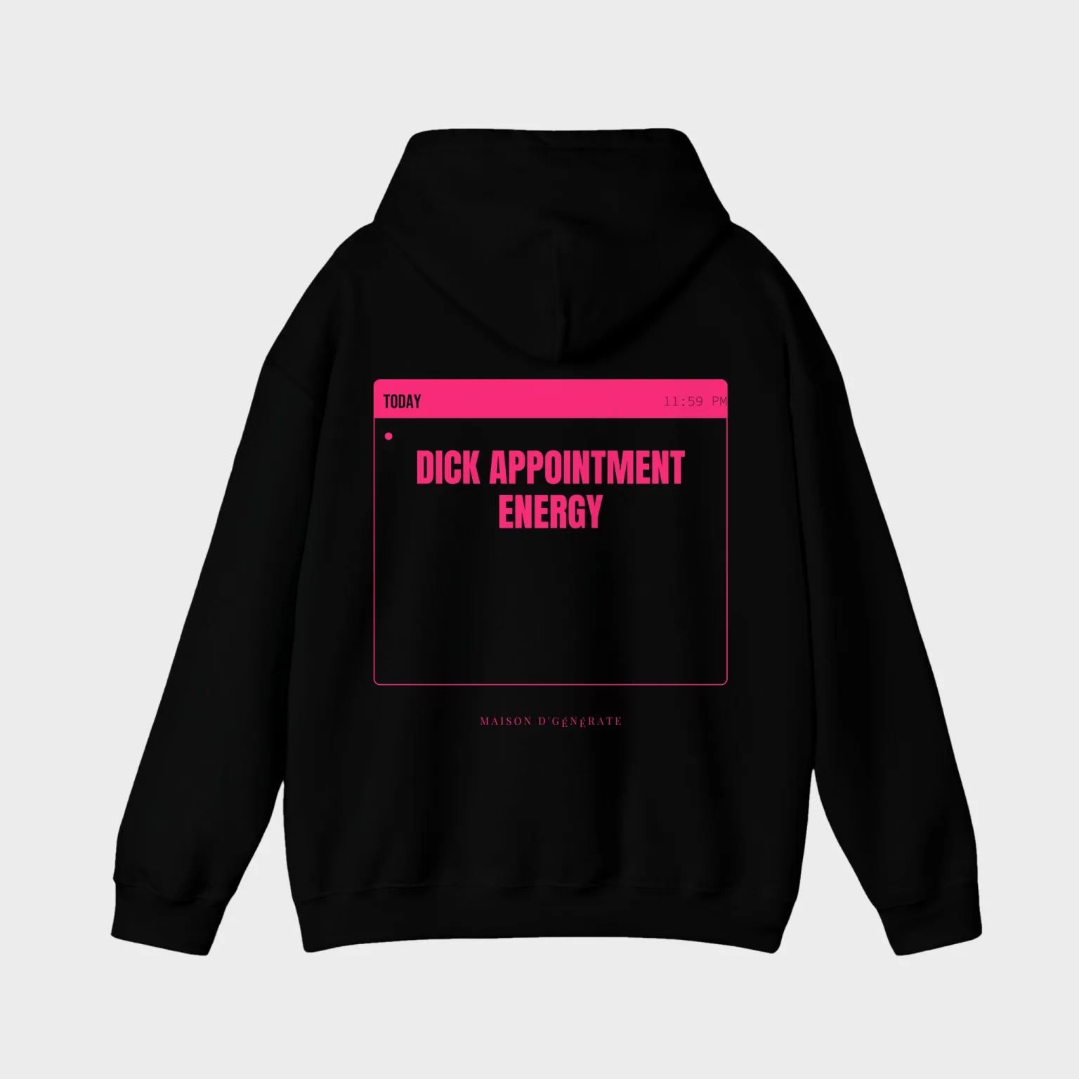 Dick Appointment Energy — full back print
