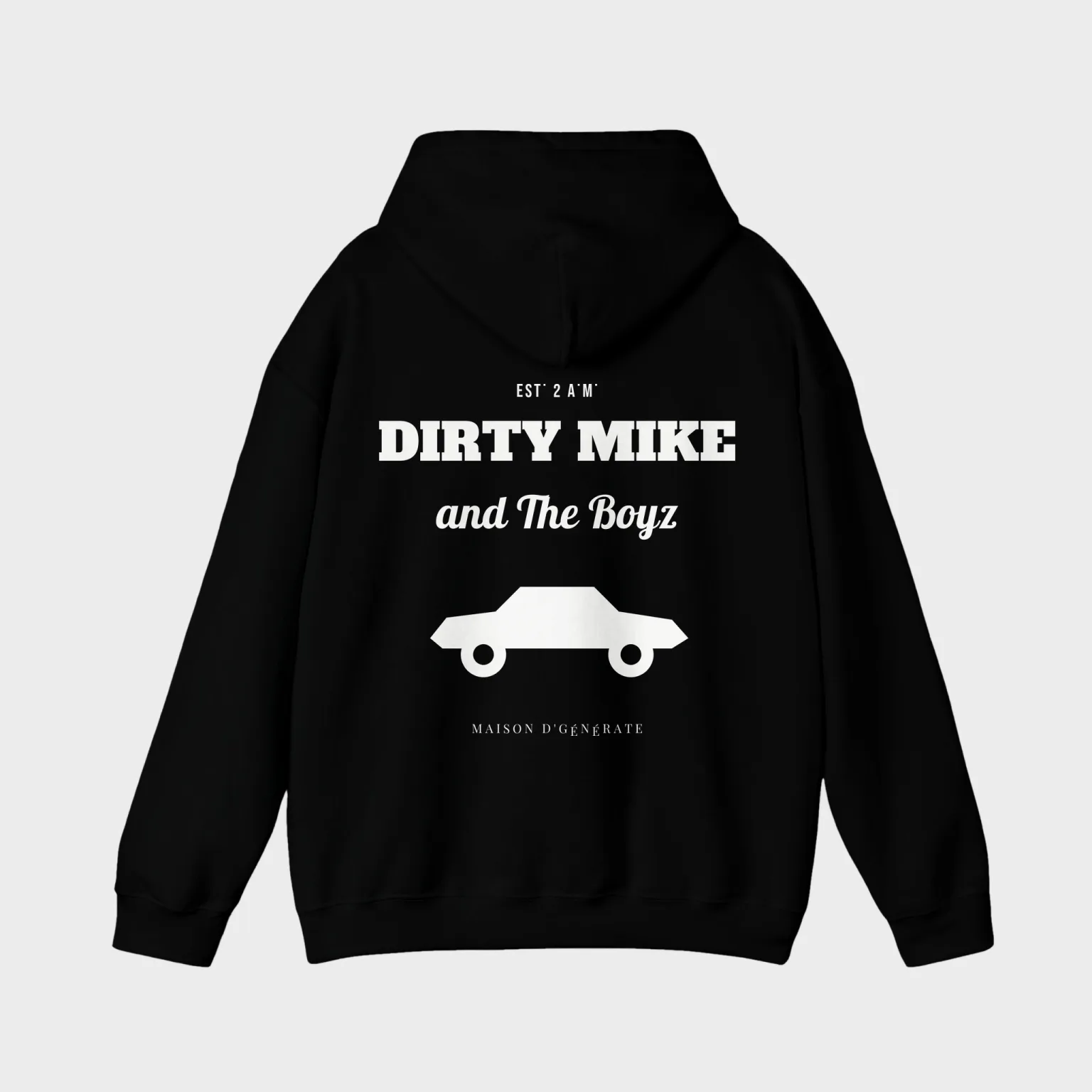 Dirty Mike and The Boyz — full back print