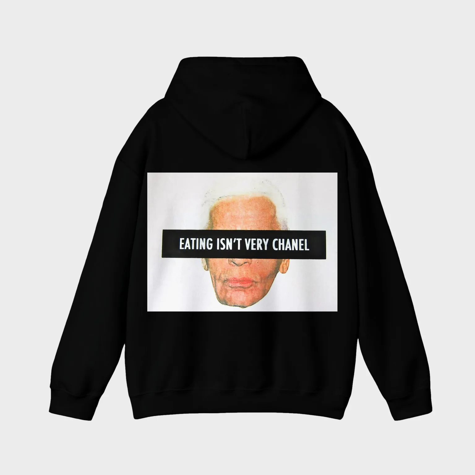 Eating Isn't Very Chanel — full back print