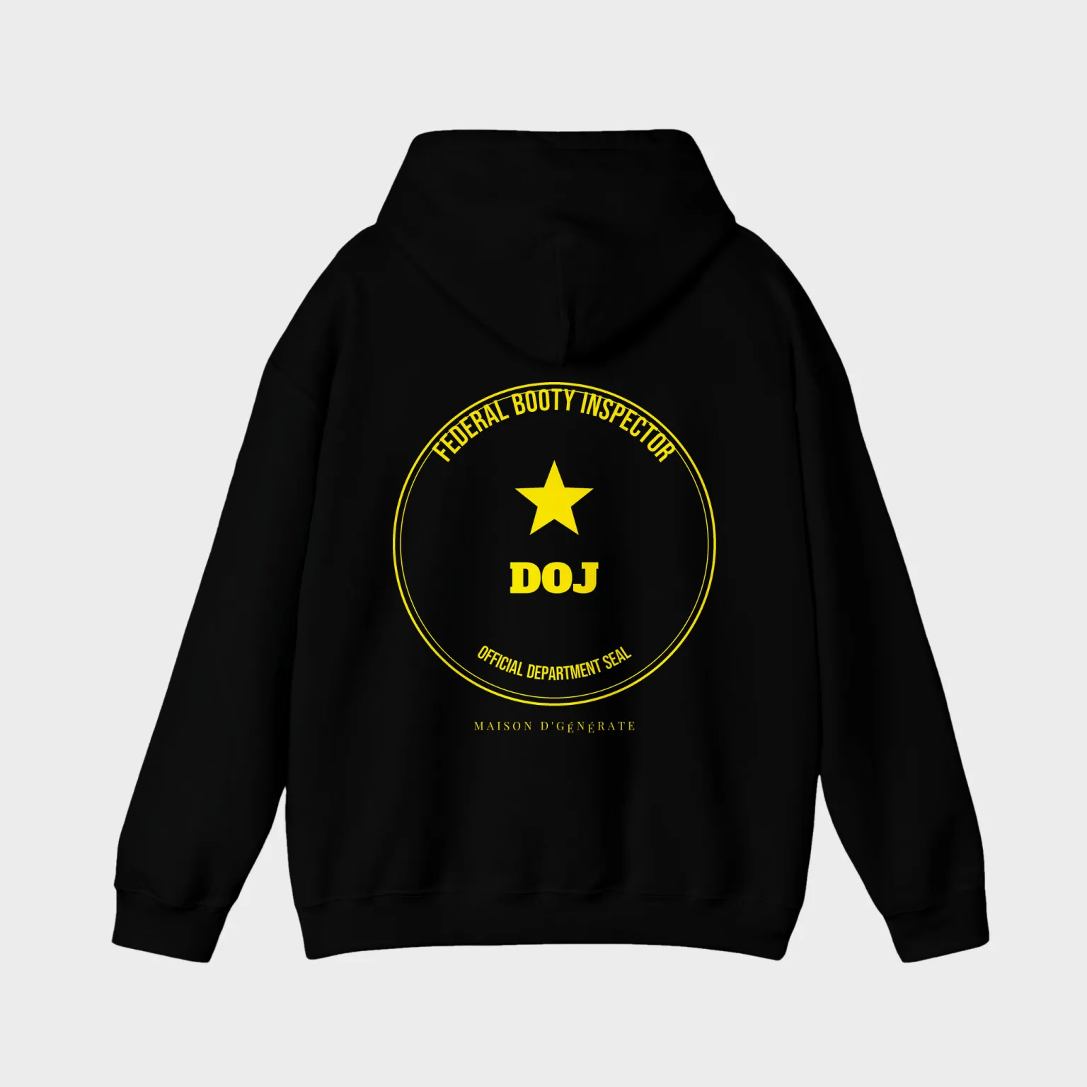 Federal Booty Inspector — full back print