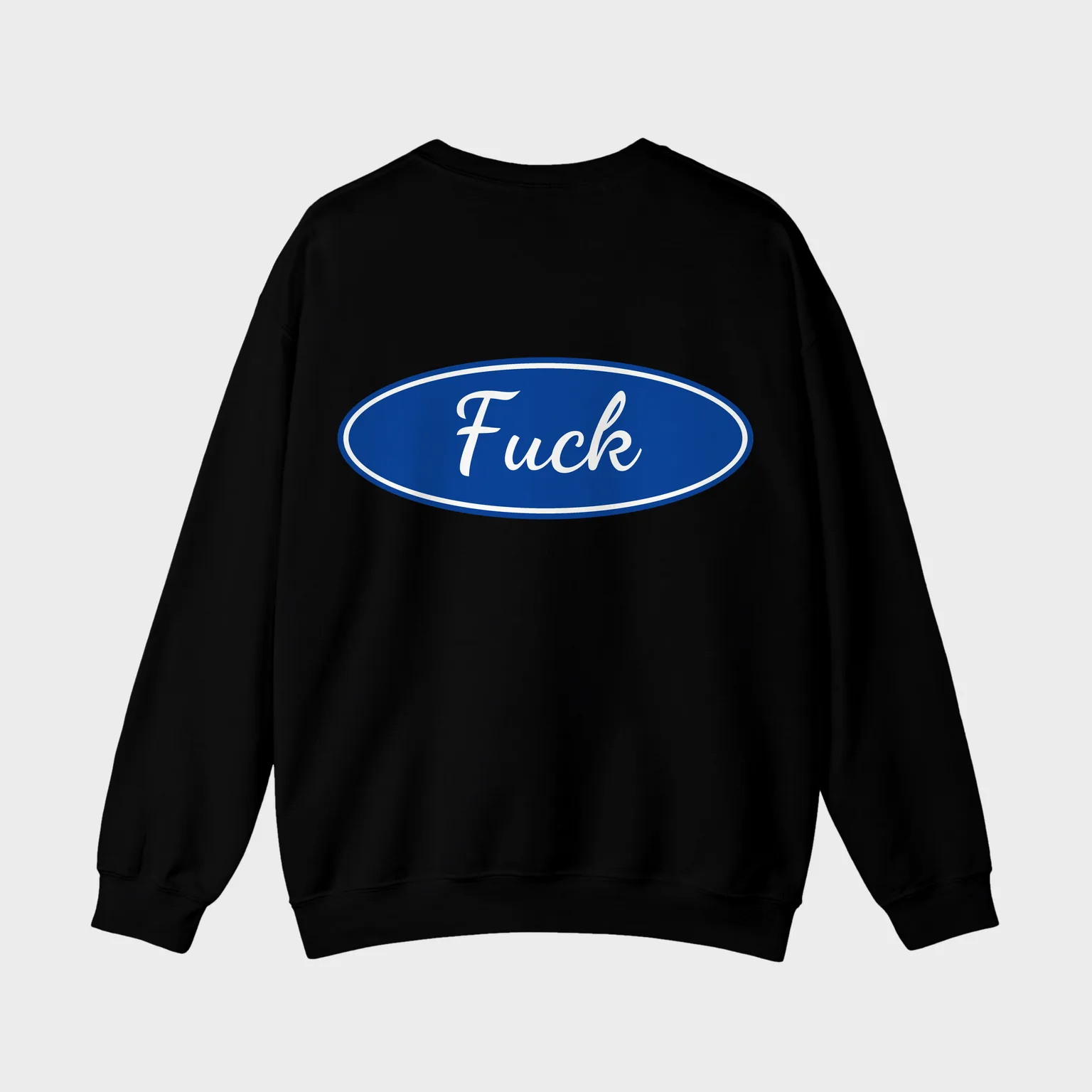 Fuck — full back print