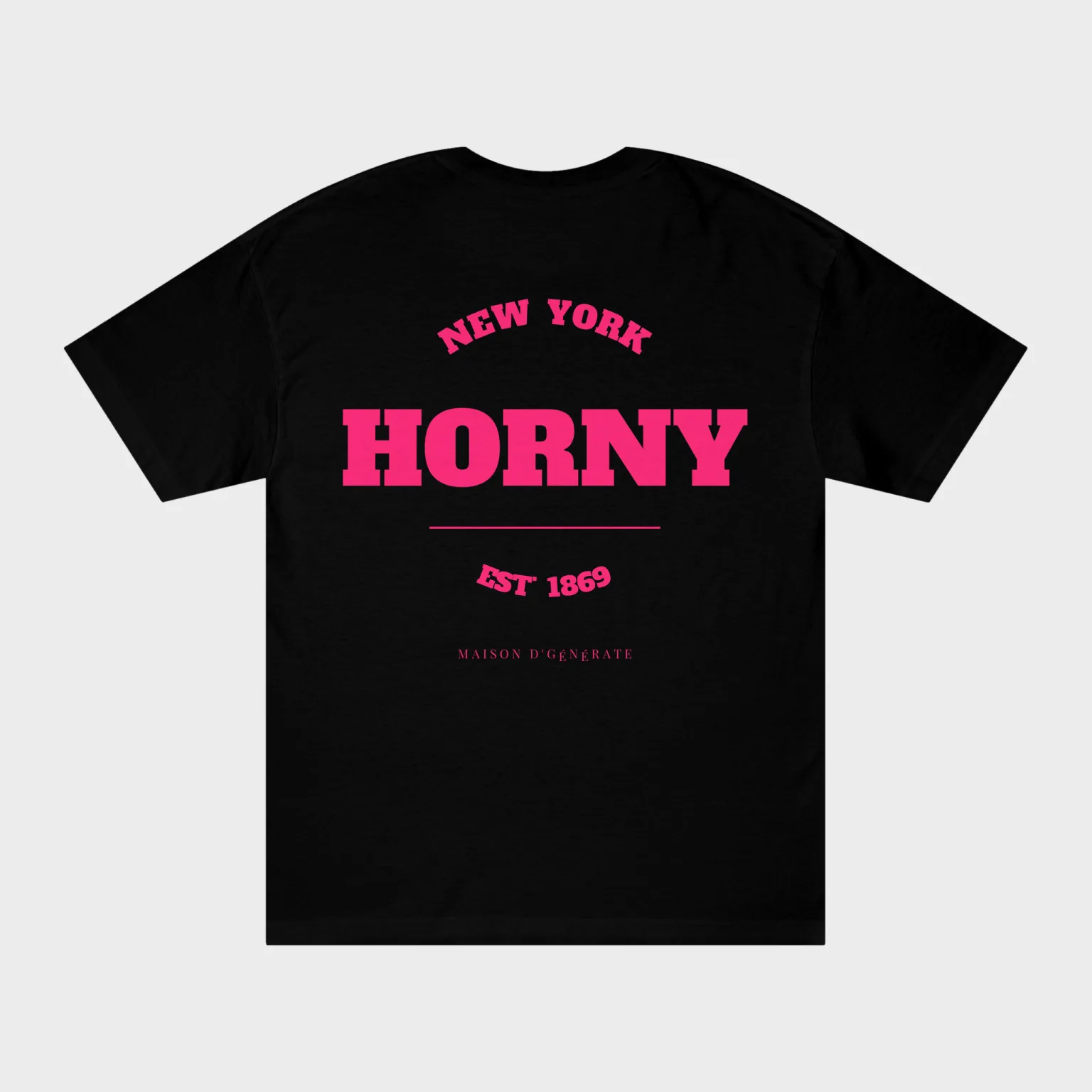 Horny — full back print