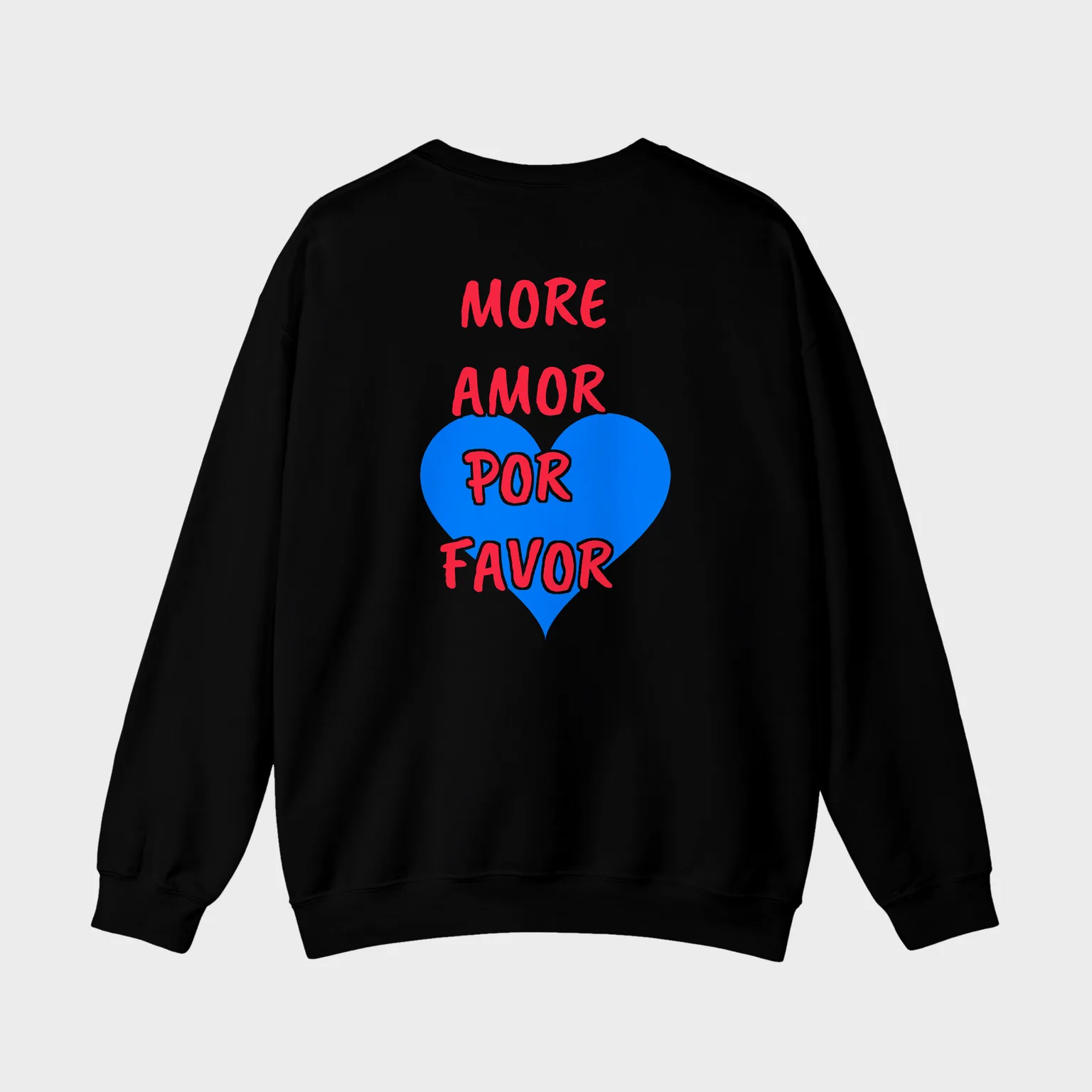 More Amor Por Favor — full back print