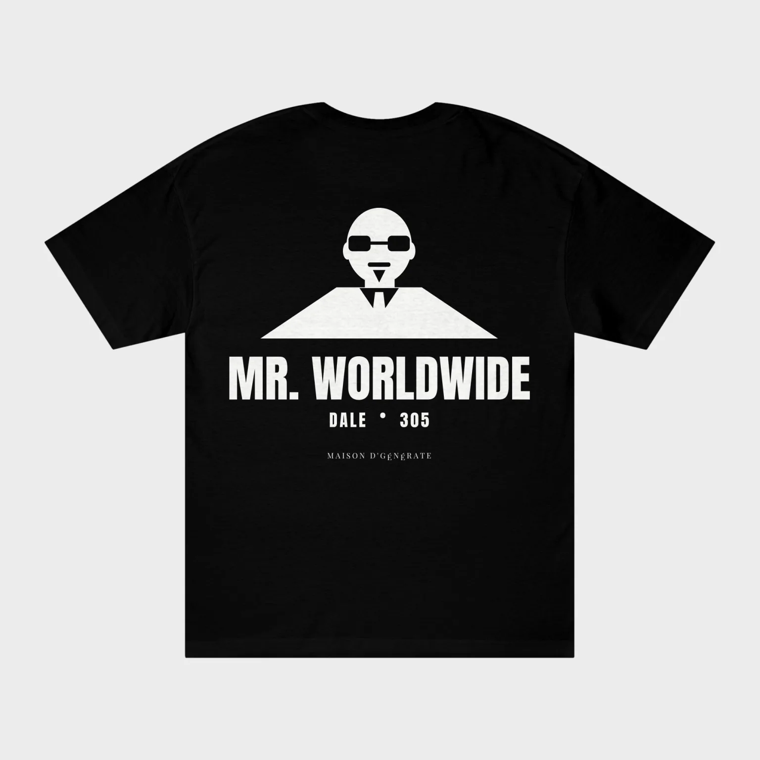 Mr. Worldwide — full back print