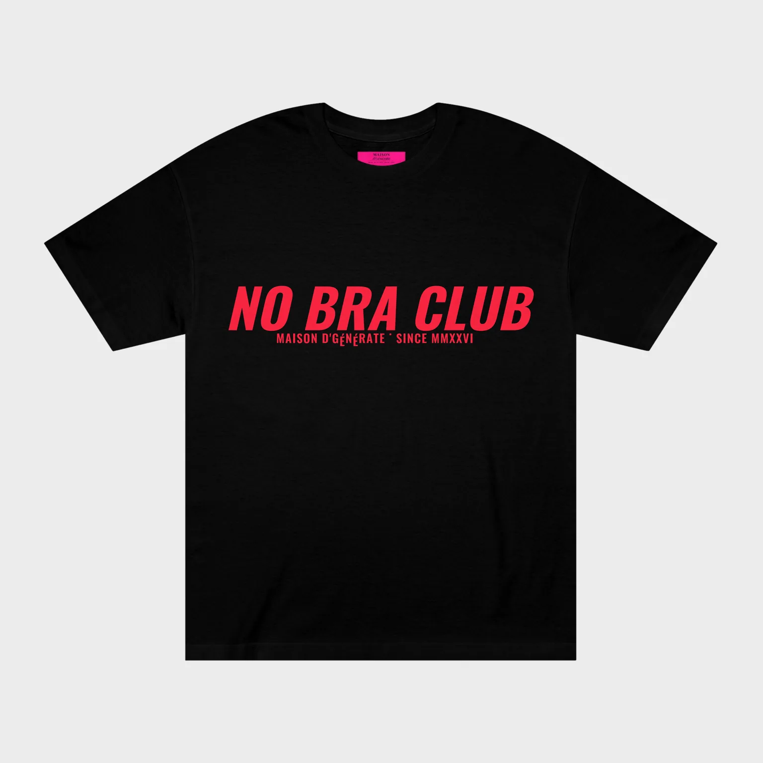 No Bra Club — front