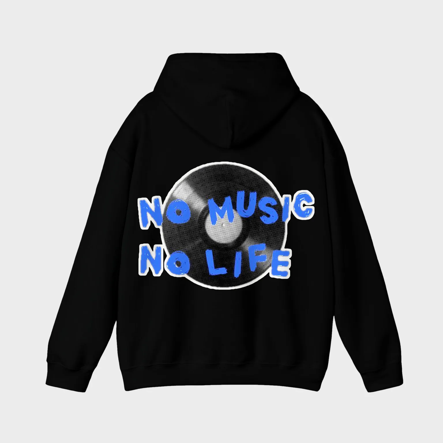 No Music No Life — full back print