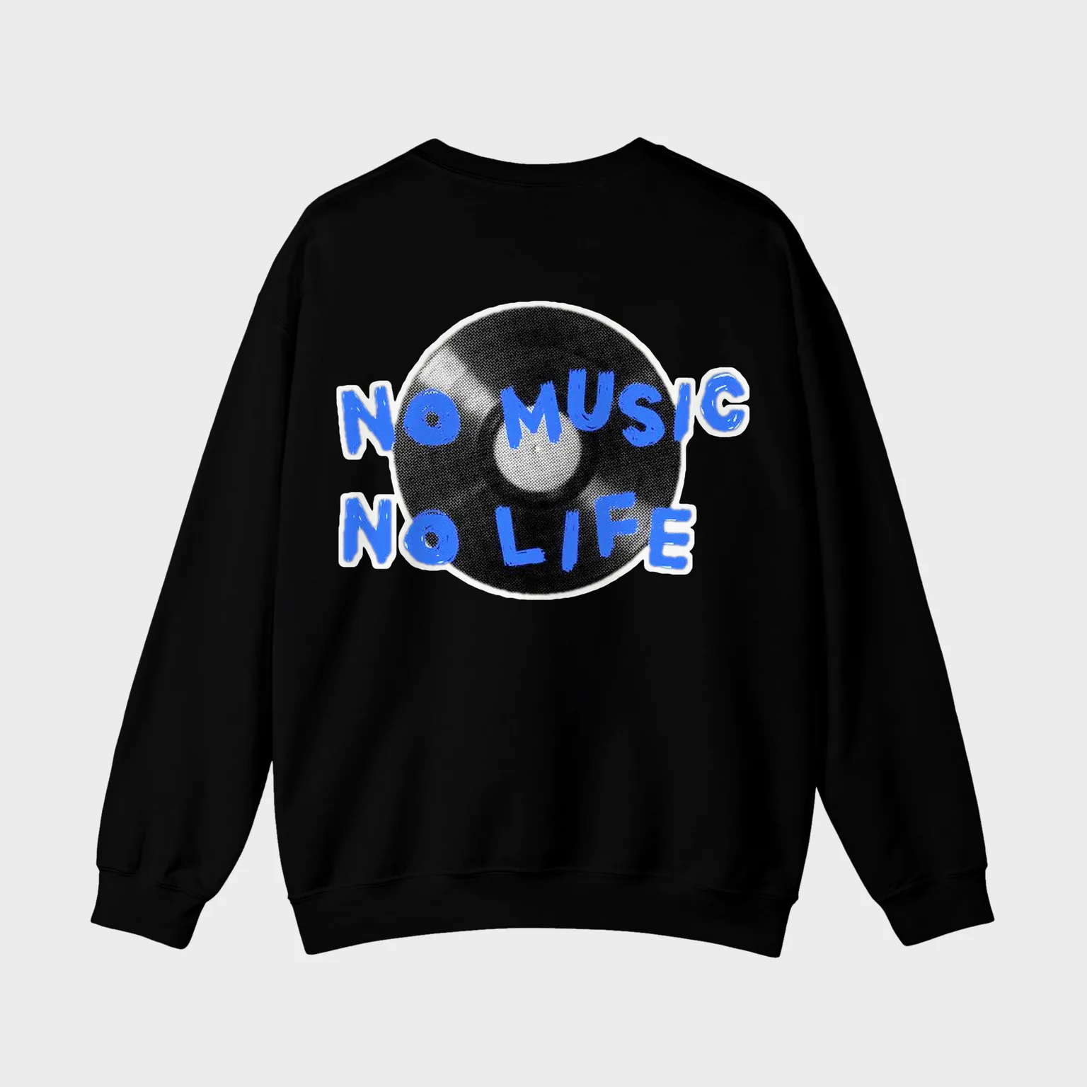 No Music No Life — full back print