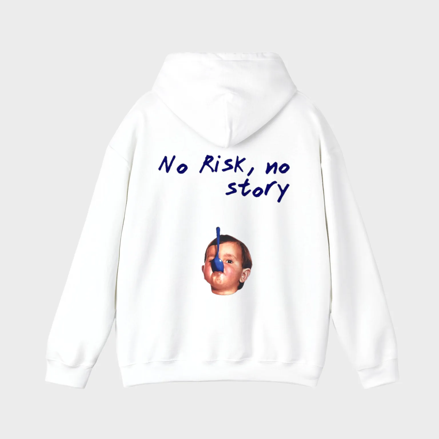 No Risk, No Story — full back print