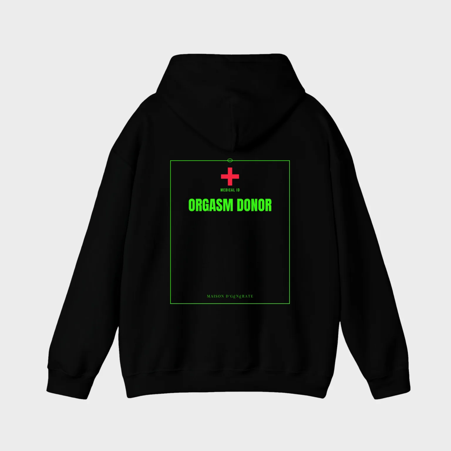 Orgasm Donor — full back print