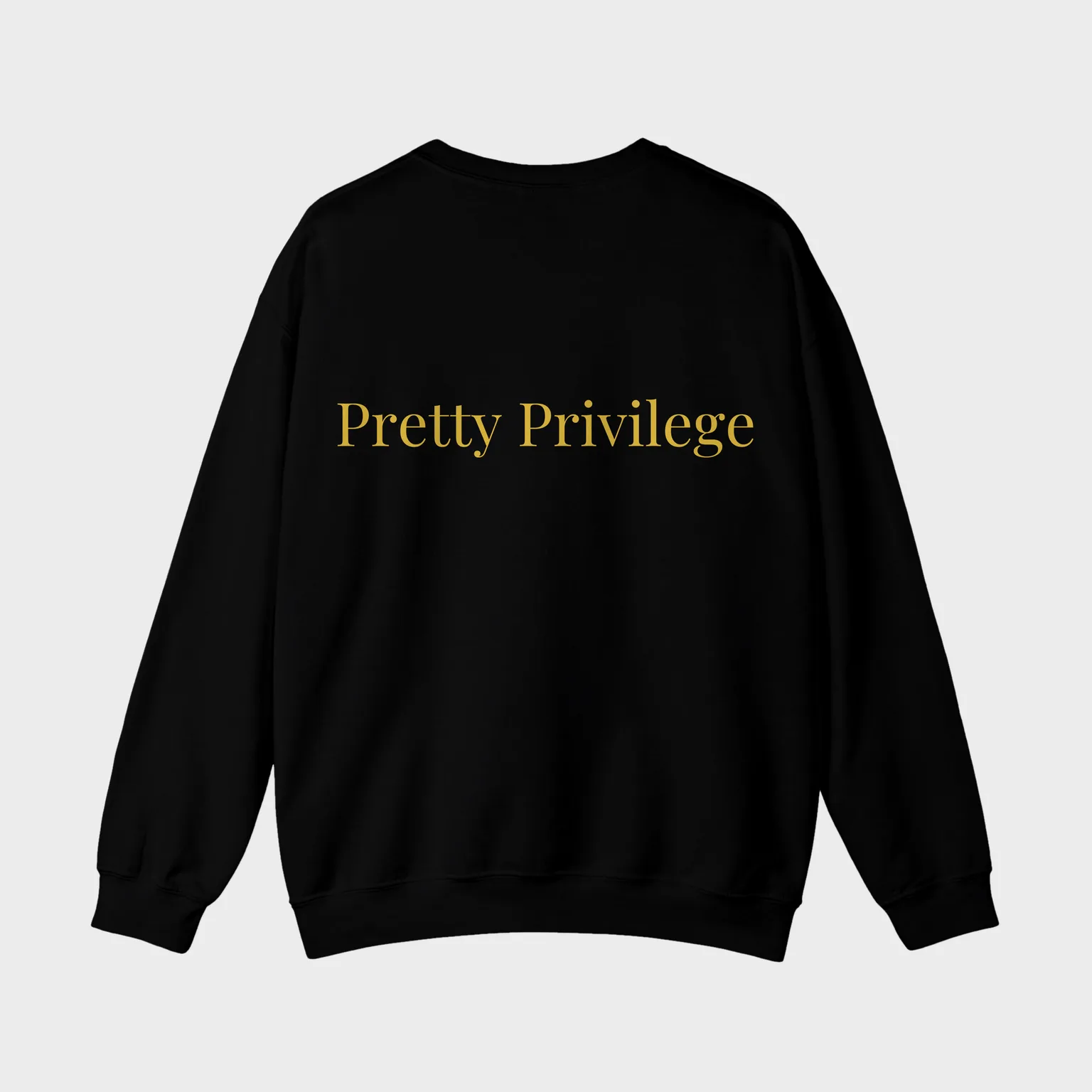 Pretty Privilege — full back print