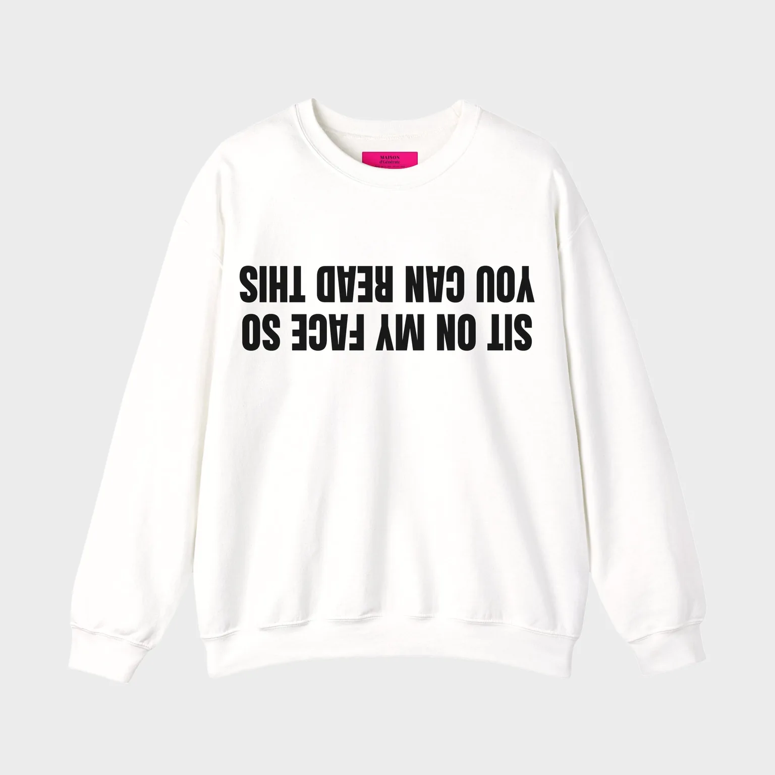 Sit on My Face So You Can Read This — front