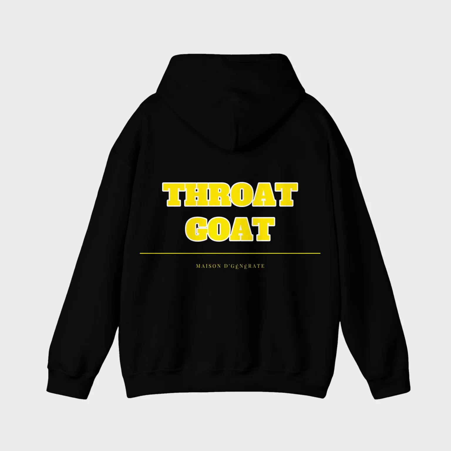 Throat GOAT — full back print