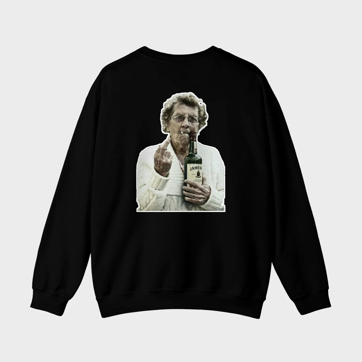 Zero Fucks Given — full back print